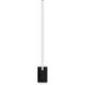 Z-Bar LED 24 inch Matte black Wall Sconce Wall Light, End Mount